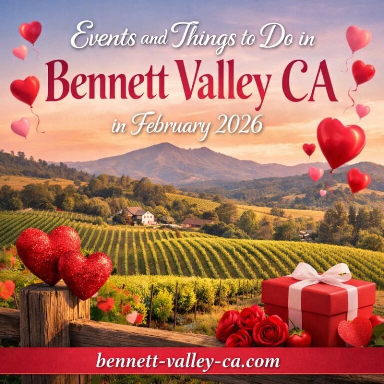 Read more about the article Events and things to do in February 2026 in Bennett Valley California