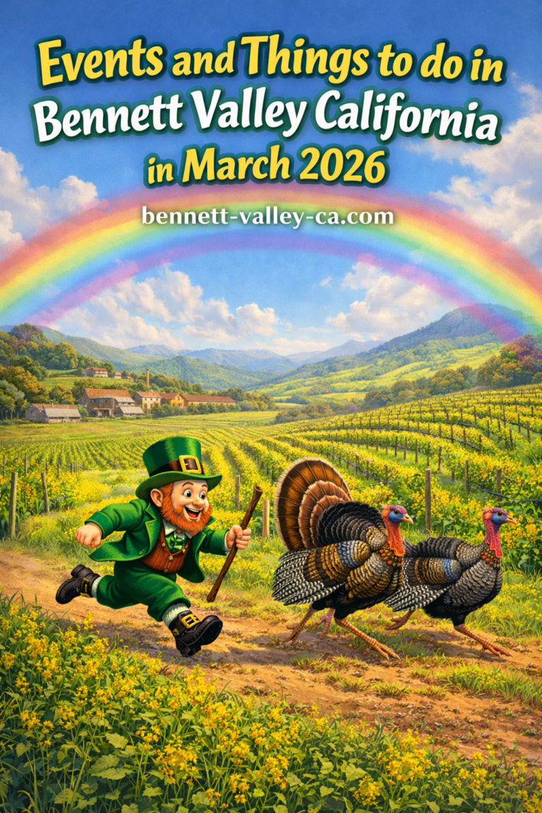 Read more about the article Events and things to do in March 2026 in Bennett Valley California